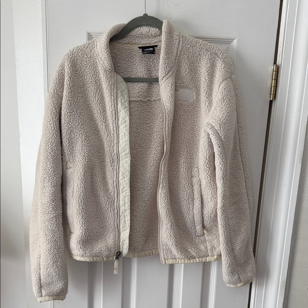 The North Face Women's Off-White Teddy Jacket